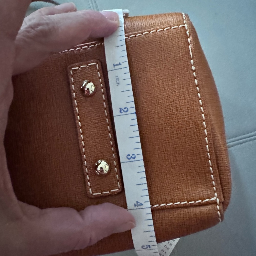 Dooney & Bourke - NWT Brown Saffiano Leather Purse - Picture 14 of 14